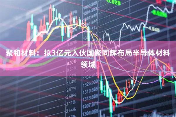 聚和材料：拟3亿元入伙国聚同辉布局半导体材料领域